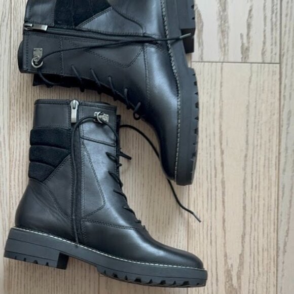 Franco Sarto black combat boots - Picture 3 of 7